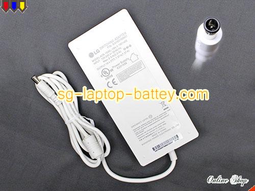 LG 19V 7.37A  Notebook ac adapter, LG19V7.37A140W-6.5x4.4mm-W-B