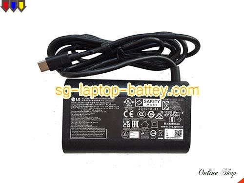 Genuine LG EAY65895901 Adapter ADT-65DSU-D03-2 20V 3.25A 65W AC Adapter Charger LG20V3.25A65W-Type-C