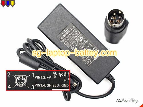 Genuine LTE LTES90E-S2-2 Adapter  12V 6.67A 80W AC Adapter Charger LTE12V6.67A80W-4PIN-SZXF