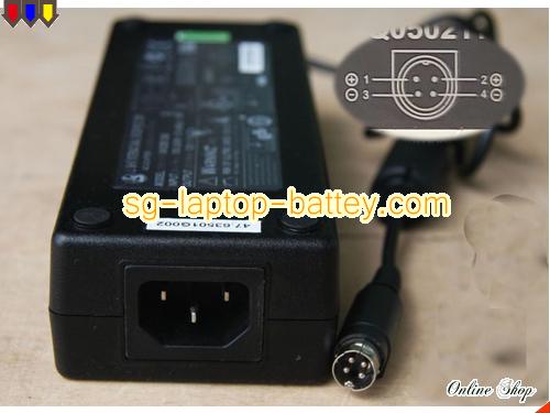 Genuine LISHIN 0452B1280 Adapter  12V 6.67A 80W AC Adapter Charger LCDLS12V6.67A80W-4PIN-SZXF