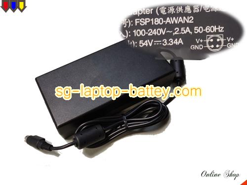 Genuine FSP FSP180-AWAN2 Adapter  54V 3.34A 180W AC Adapter Charger FSP54V3.34A180W-4Pin-SZXF