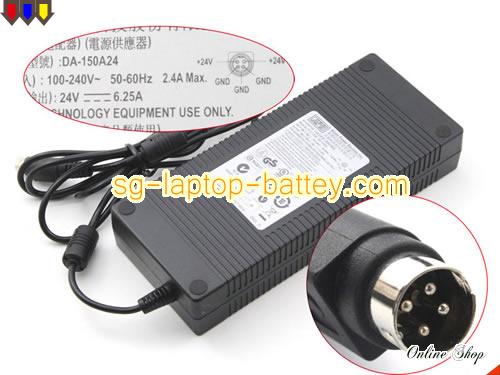 Genuine APD DA-150A24 Adapter FSP150-ABA 24V 6.25A 150W AC Adapter Charger APD24V6.25A150W-4PIN