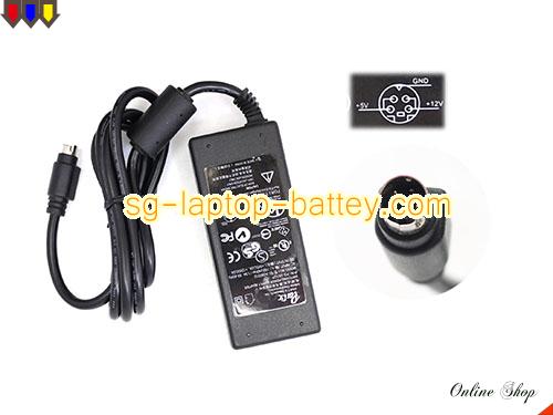 Genuine PART II PS-0512P Adapter ADB0512 12V 2A 24W AC Adapter Charger PARTII12V2A24W-5PIN