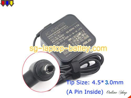 Genuine ASUS PA-1650-78 Adapter EXA1203YH 19V 3.42A 65W AC Adapter Charger ASUS19V3.42A-4.5x3.0mm-SQ