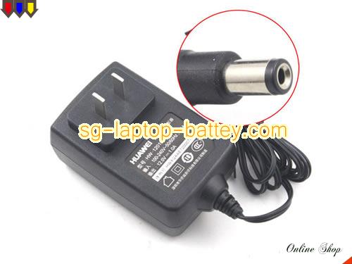 Genuine HUAWEI HW-120100C6W Adapter  12V 1A 12W AC Adapter Charger HUAWEI12V1A12W-5.5x2.0mm-US