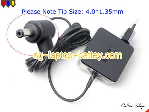 ASUS 19V 1.75A  Notebook ac adapter, ASUS19V1.75A33W-4.0X1.35mm-EU