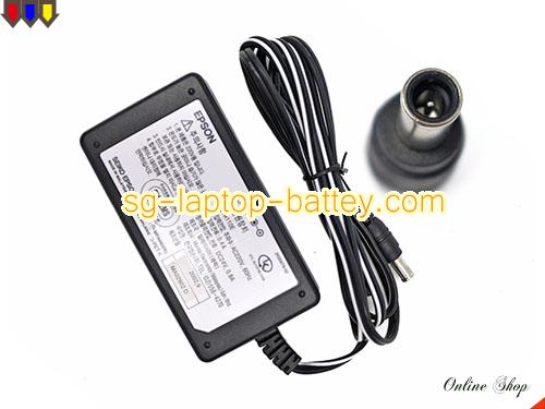 Genuine EPSON A110E Adapter  24V 0.8A 19.2W AC Adapter Charger EPSON24V0.8A19.2W-6.5x4.0mm-220V