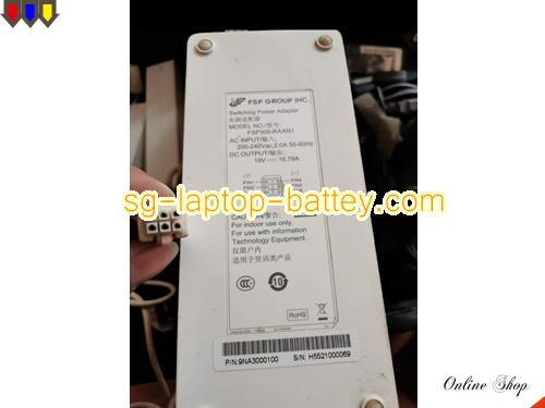 FSP 19V 15.79A  Notebook ac adapter, FSP19V15.79A300W-Molex-6Pins-W