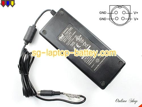 Genuine RBD RA07-12833 Adapter  12V 8.33A 100W AC Adapter Charger RBD12V8.33A100W-4PIN-ZFYZ