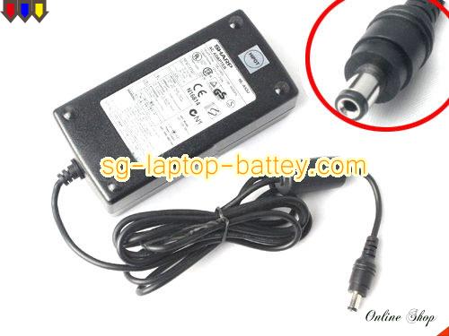 Genuine SHARP API-208-98010 Adapter NL-A53J 12V 3A 36W AC Adapter Charger SHARP12V3A36W-5.5x2.1mm