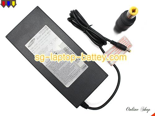 Genuine SAMSUNG A12054EPN Adapter A12054_EPN 24V 5A 120W AC Adapter Charger SAMSUNG24V5A120W-5.5x2.5mm