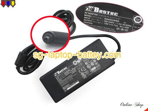Genuine BESTEC NA9002WBB Adapter  19V 4.74A 90W AC Adapter Charger BESTEC19V4.74A90W-4.0x1.7mm