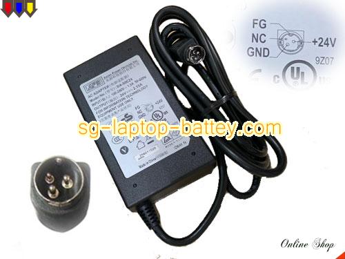 Genuine APD DA50C24 Adapter DA-50C24 24V 2.15A 52W AC Adapter Charger APD24V2.15A52W-3Pin