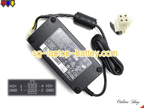 Genuine DELTA DPS-60AB-3 A Adapter  12V 5A 60W AC Adapter Charger DELTA12V5A60W-Molex-4Pin