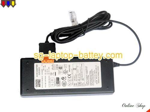Genuine ASTEC 1704H2004K02L Adapter AD10048P3 48V 2.08A 100W AC Adapter Charger ASTEC48V2.08A100W-4FPin