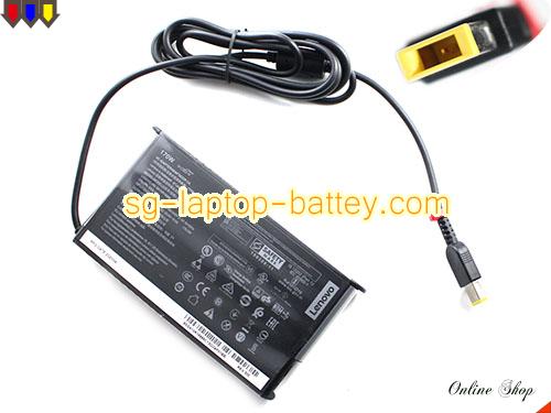 Genuine LENOVO 02DL136 Adapter ADL170SDC3A 20V 8.5A 170W AC Adapter Charger LENOVO20V8.5A170W-rectangle-pin-Thin
