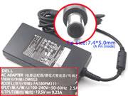 Original DELL PRECISION M4800 Laptop Adapter - DELL19.5V9.23A180W-7.4x5.0mm
