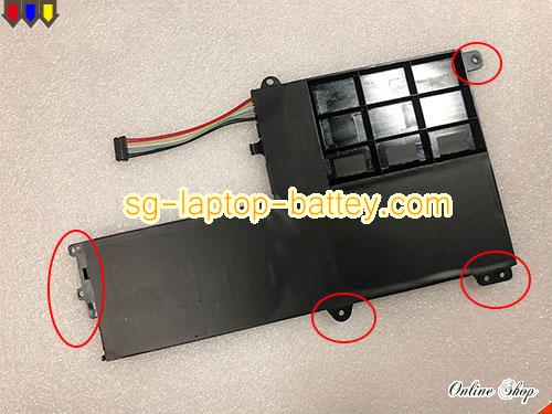 Genuine LENOVO Yoga 500-14IBD Battery For laptop 4050mAh, 30Wh , 7.4V, Black , Li-Polymer