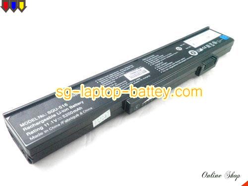 GATEWAY S-7500N Replacement Battery 5200mAh 11.1V Black Li-ion