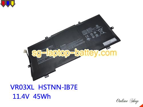 HP VR03XL Battery 3950mAh, 45Wh  11.4V Black Li-ion