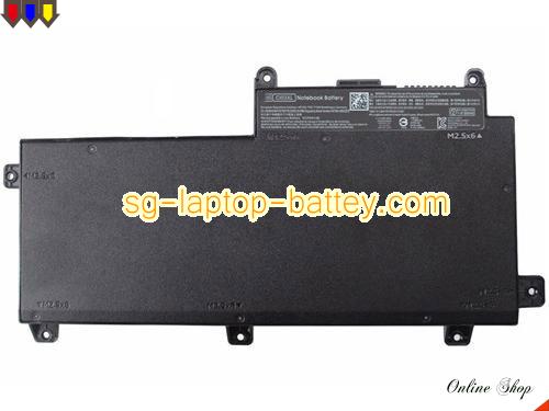 Genuine HP EliteBook 820 G3 (L4Q15AV) Battery For laptop 4200mAh, 48Wh , 11.4V, Black , Li-ion