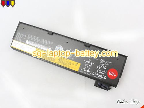 Genuine LENOVO T460P-0TCD Battery For laptop 48Wh, 4.4Ah, 10.8V, Black , Li-ion