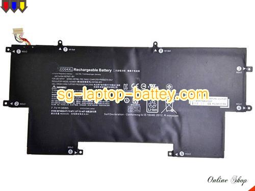 Genuine HP Elitebook folio g1 Battery For laptop 4900mAh, 38Wh , 7.7V, Black , Li-ion