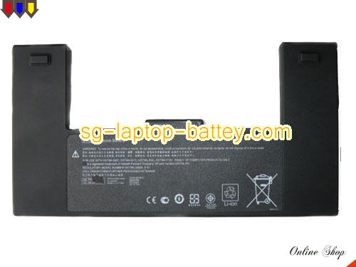 HP 628368-541 Battery 6600mAh 11.1V Black Li-ion