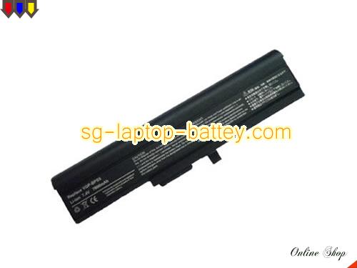SONY VAIO VGN-TX3HP/W Replacement Battery 6600mAh 7.4V Black Li-ion