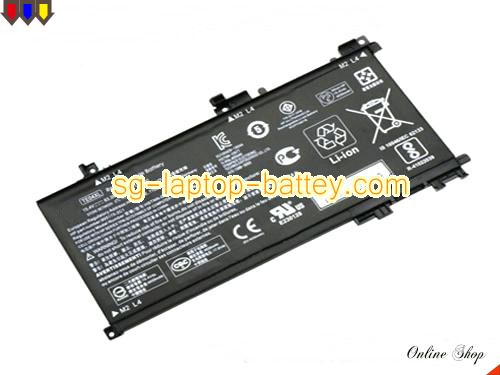 Genuine HP OMEN 15-AX210TX 1DE73PA Battery For laptop 4112mAh, 15.4V, Black , Li-Polymer
