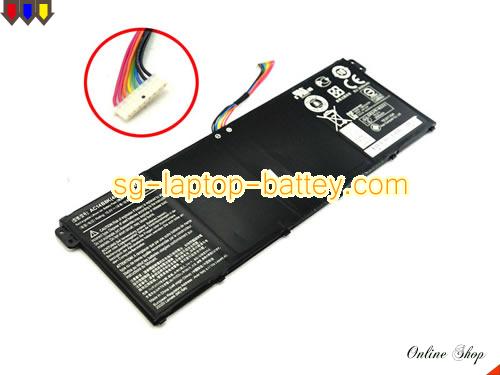 Genuine ACER Aspire R7-371T-50ZE Battery For laptop 3220mAh, 48Wh , 15.2V, Black , Li-ion