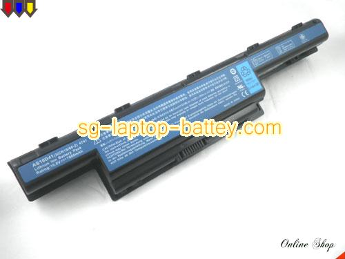 Genuine ACER P5WE0 Battery For laptop 4400mAh, 10.8V, Black , Li-ion