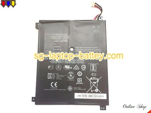 Genuine LENOVO IdeaPad 100S-11IBY 80R2 Battery For laptop 8400mAh, 31.92Wh , 3.8V, Black , Li-ion