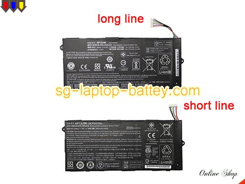ACER Chromebook C720P-2457 Replacement Battery 3920mAh, 45Wh  11.4V Black Li-ion