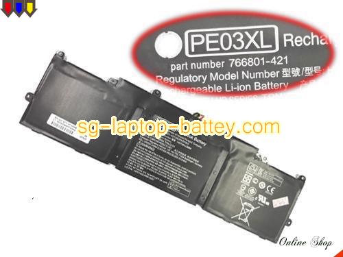 HP 767058-005 Battery 36Wh 11.4V Black Li-ion