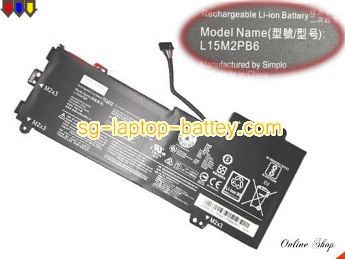 Genuine LENOVO IdeaPad Flex 4-1130 Battery For laptop 4000mAh, 30Wh , 7.5V, Black , Li-ion