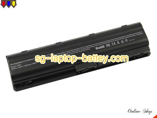 HP DV6-6023TX Replacement Battery 5200mAh 10.8V Black Li-ion