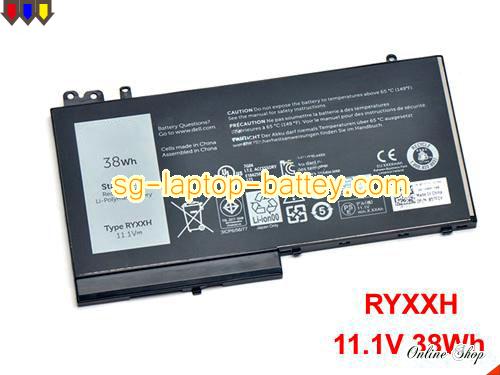 Genuine DELL E3150 Battery For laptop 38Wh, 11.1V, Black , Li-Polymer