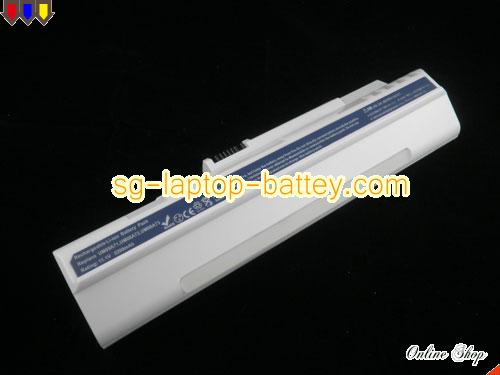 Genuine ACER Aspire One AoA110-1295 Battery For laptop 4400mAh, 11.1V, White , Li-ion
