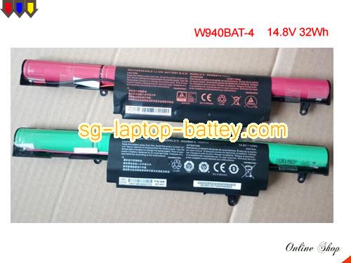 CLEVO W940BAT Battery 32Wh 14.8V Black Li-ion