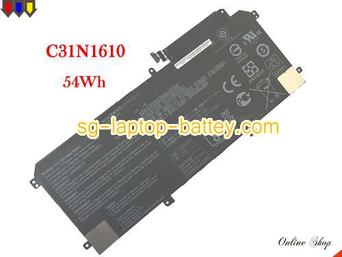 Genuine ASUS ZenBook UX330CAFC055D Battery For laptop 4675mAh, 54Wh , 11.55V, Black , Li-ion