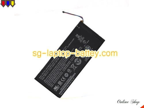Genuine ACER Iconia One 7 B1-730HD-170L Battery For laptop 3680mAh, 14Wh , 3.8V, Black , Li-ion