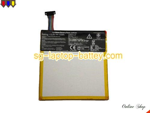 Genuine ASUS FonePad ME175CG Fonepad 7 Battery For laptop 3910mAh, 15Wh , 3.8V, Sliver , Li-ion