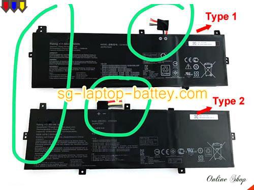 Genuine ASUS UX430UQ-GV015T Battery For laptop 4210mAh, 50Wh , 11.55V, Black , Li-ion