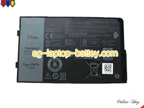 Genuine DELL Latitude 12 7202 Battery For laptop 4342mAh, 34Wh , 7.6V, Black , Li-ion