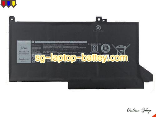Genuine DELL Latitude 7390 Battery For laptop 3680mAh, 42Wh , 11.4V, Black , Li-ion
