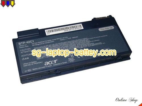 ACER TravelMate C111CTi Replacement Battery 1800mAh 14.8V Grey Li-ion