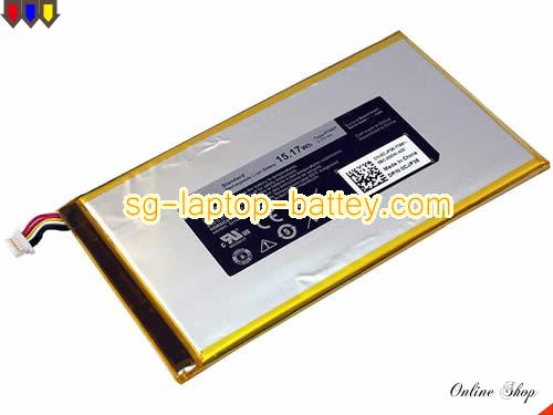 Genuine DELL Venue 7 Battery For laptop 4100mAh, 15.17Wh , 3.7V, Black , Li-Polymer