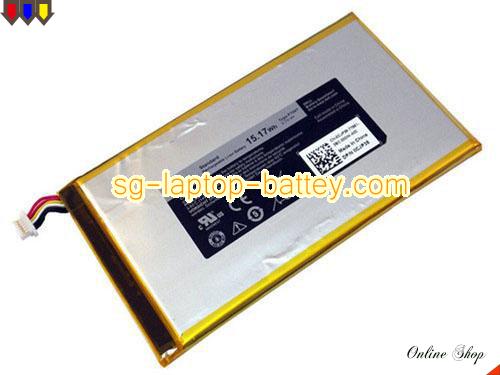 Genuine DELL Venue 7 Battery For laptop 4100mAh, 15Wh , 3.7V, Black , Li-ion