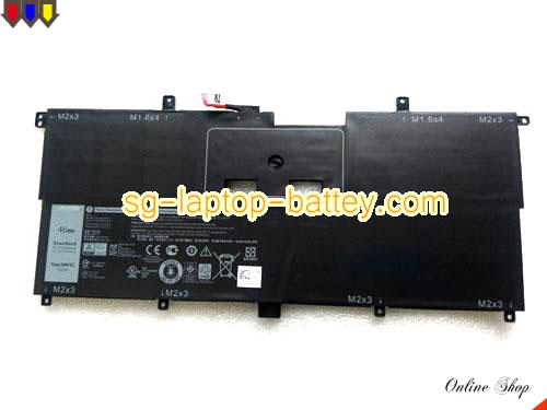 Genuine DELL XPS 13 9365 Battery For laptop 5940mAh, 46Wh , 7.6V, Black , Li-ion